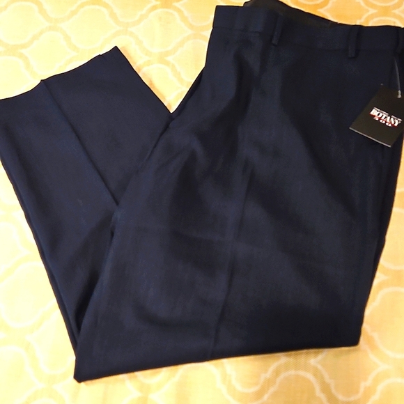 Botany Other - Botany 500 NWT Dress Pants 46x28 navy blue mens slacks